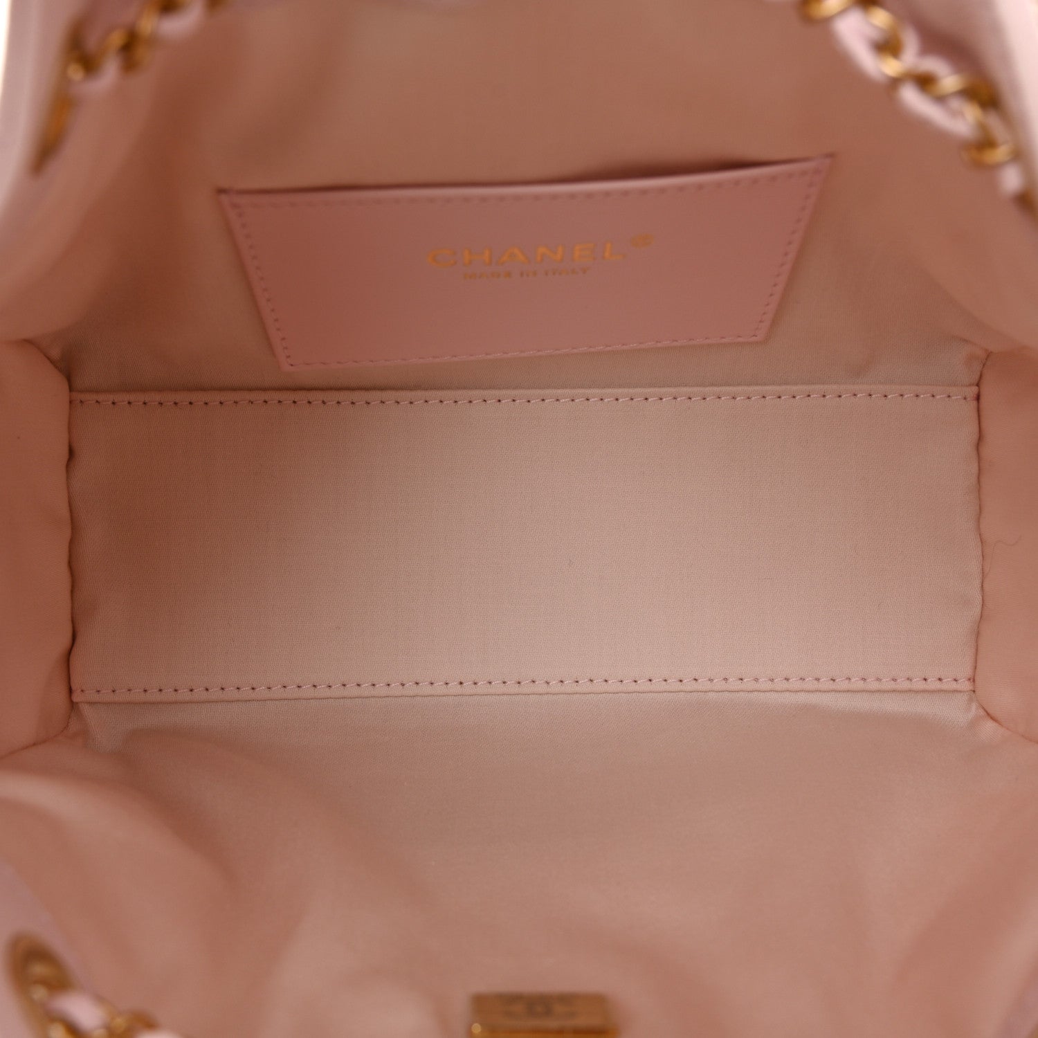 Caviar Quilted Mini Chanel 25 Handbag Light Pink
