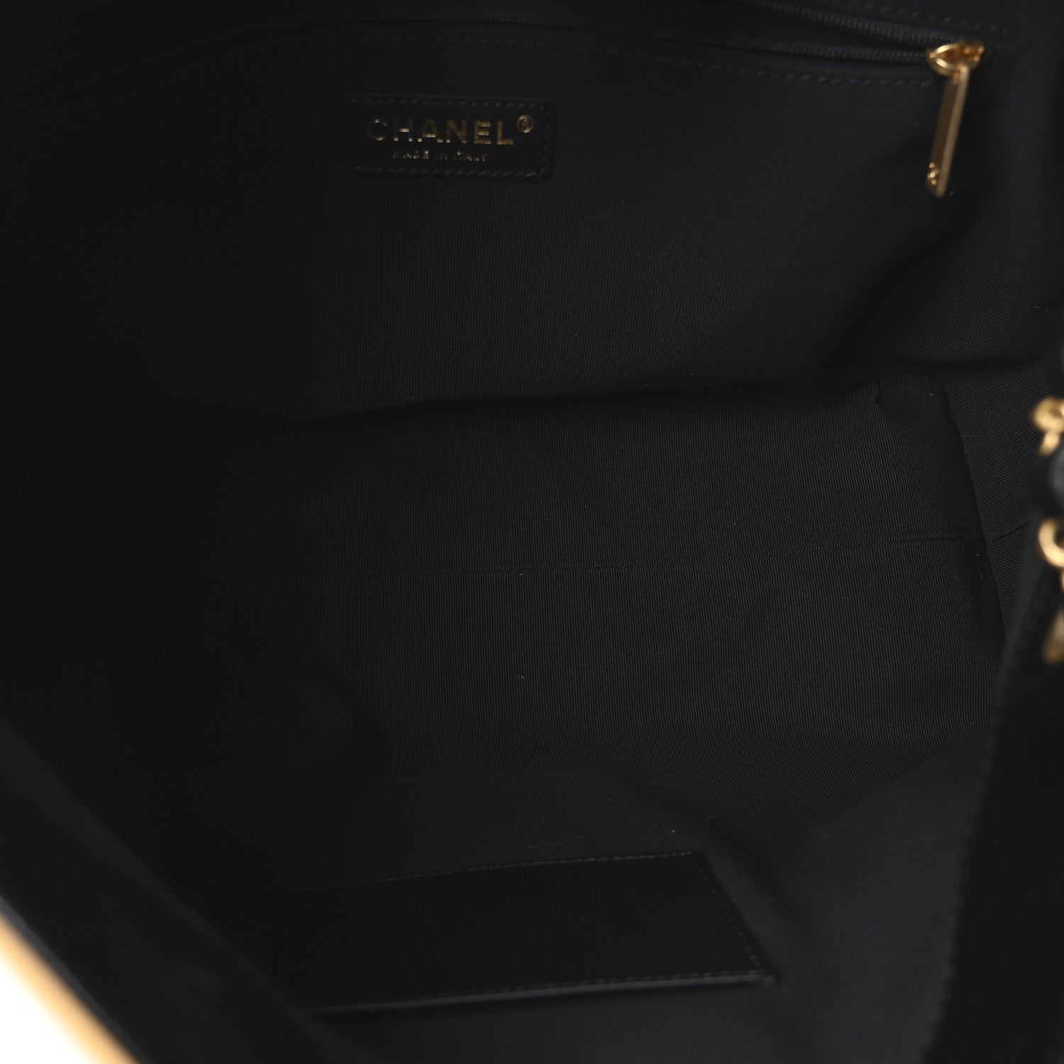Suede Calfskin Shiny Lambskin Quilted Small Coco Base Shopping Bag Beige Black