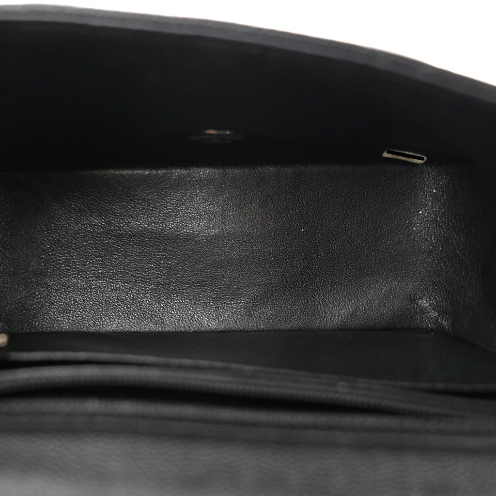 Caviar Quilted Mini Square Flap Black