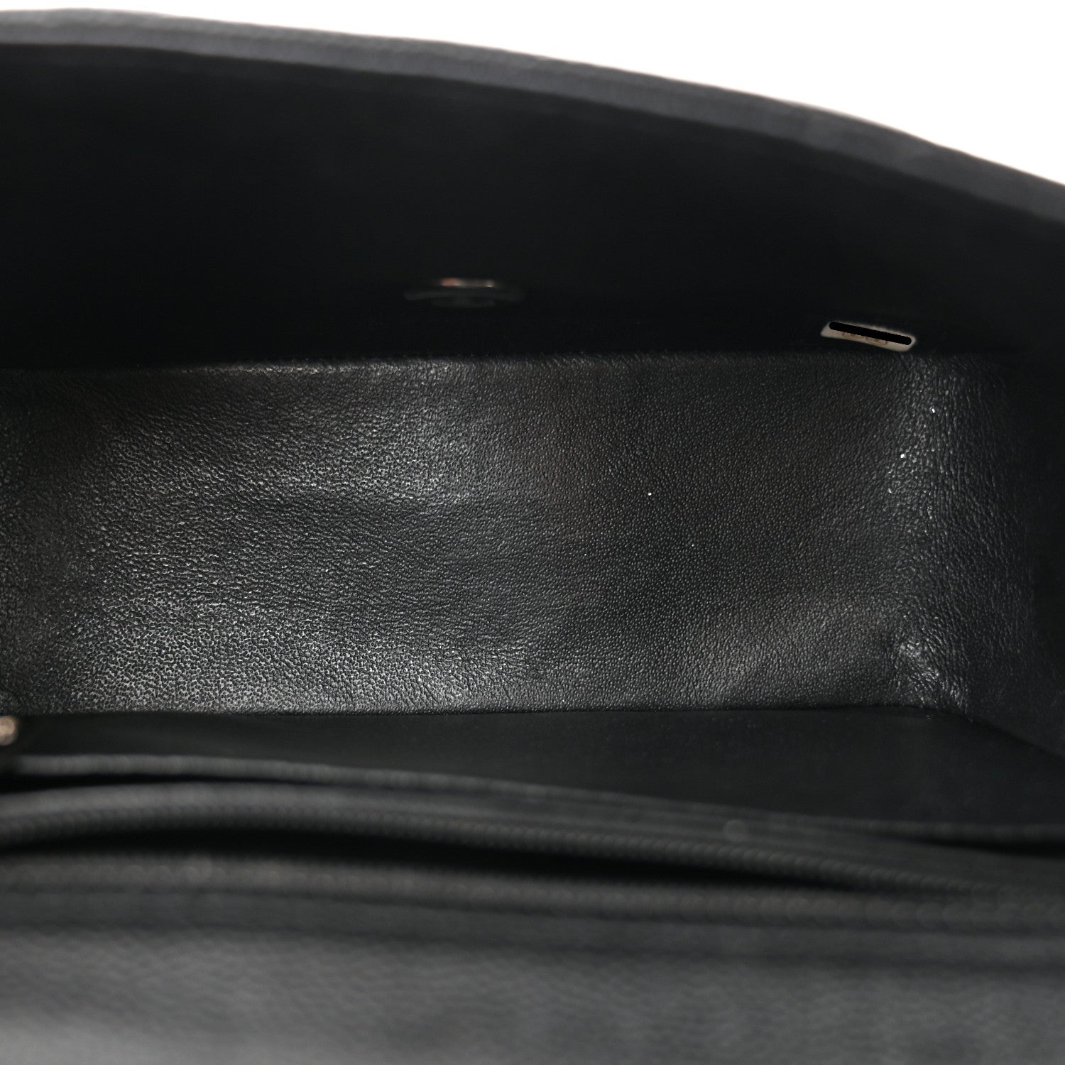 Caviar Quilted Mini Square Flap Black