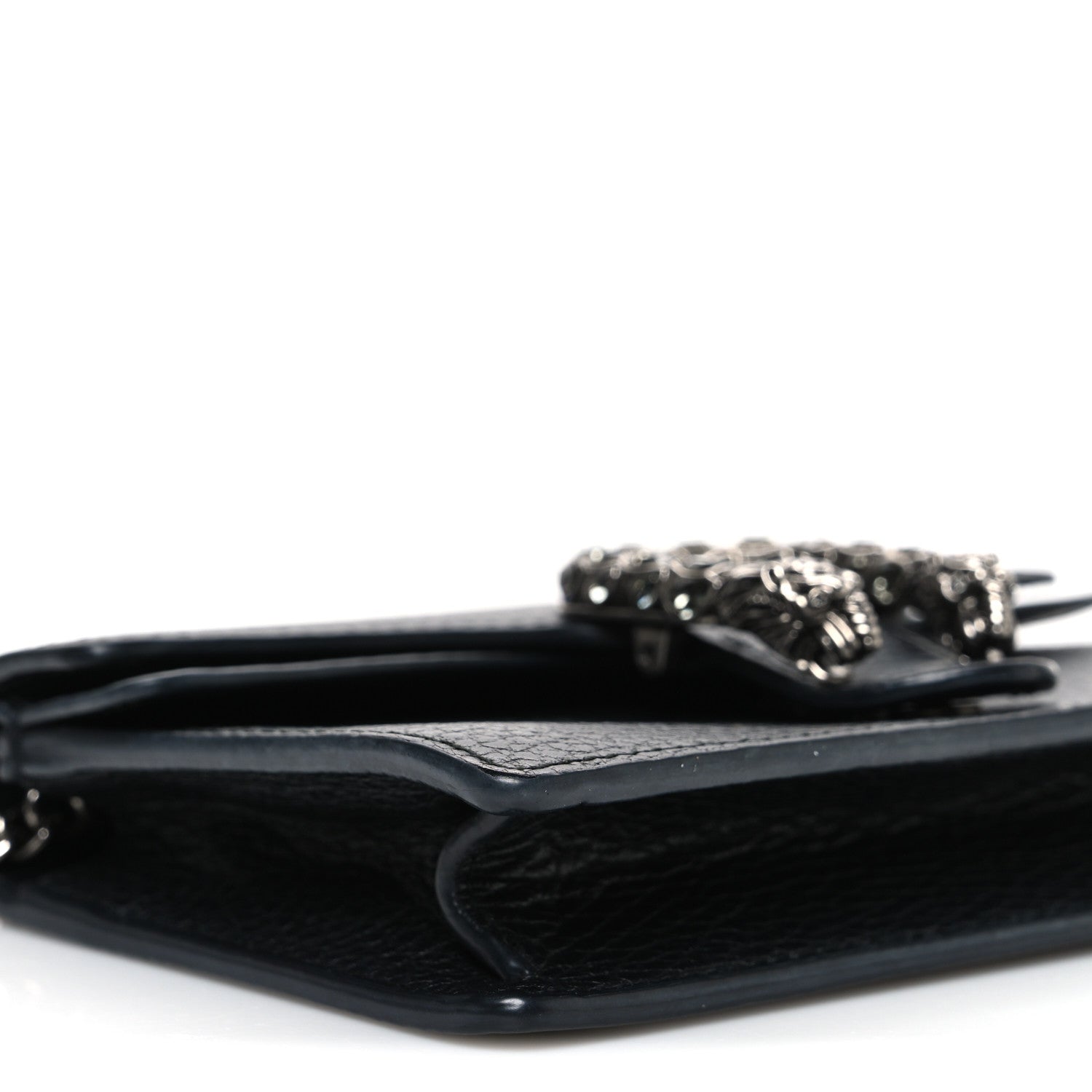 Calfskin Super Mini Dionysus Shoulder Bag Black