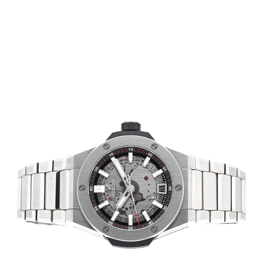 Titanium 40mm Big Bang Integrated Time Only Automatic Watch Silver 456.NX.0170.NX