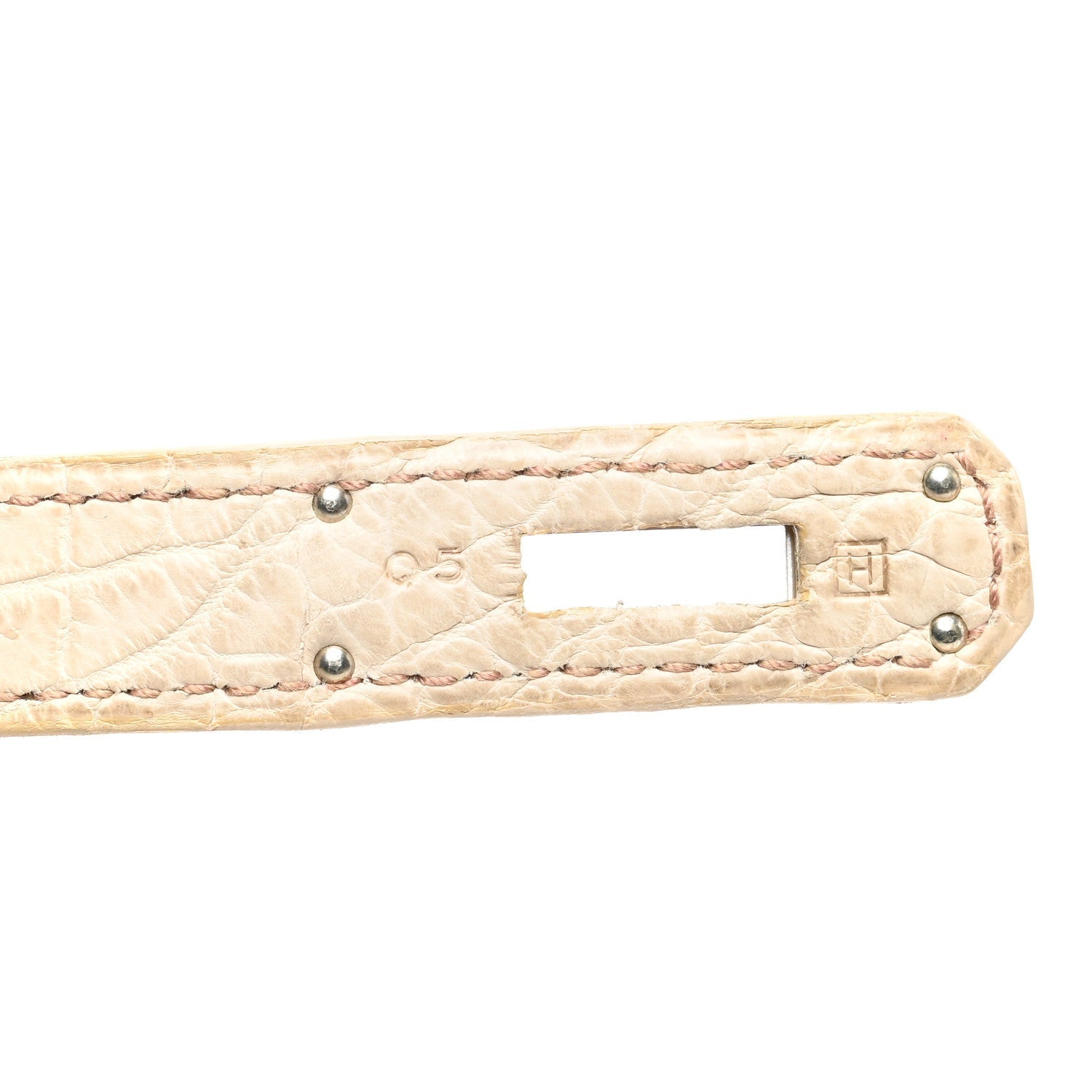 Matte Niloticus Crocodile Birkin 30 Parchemin