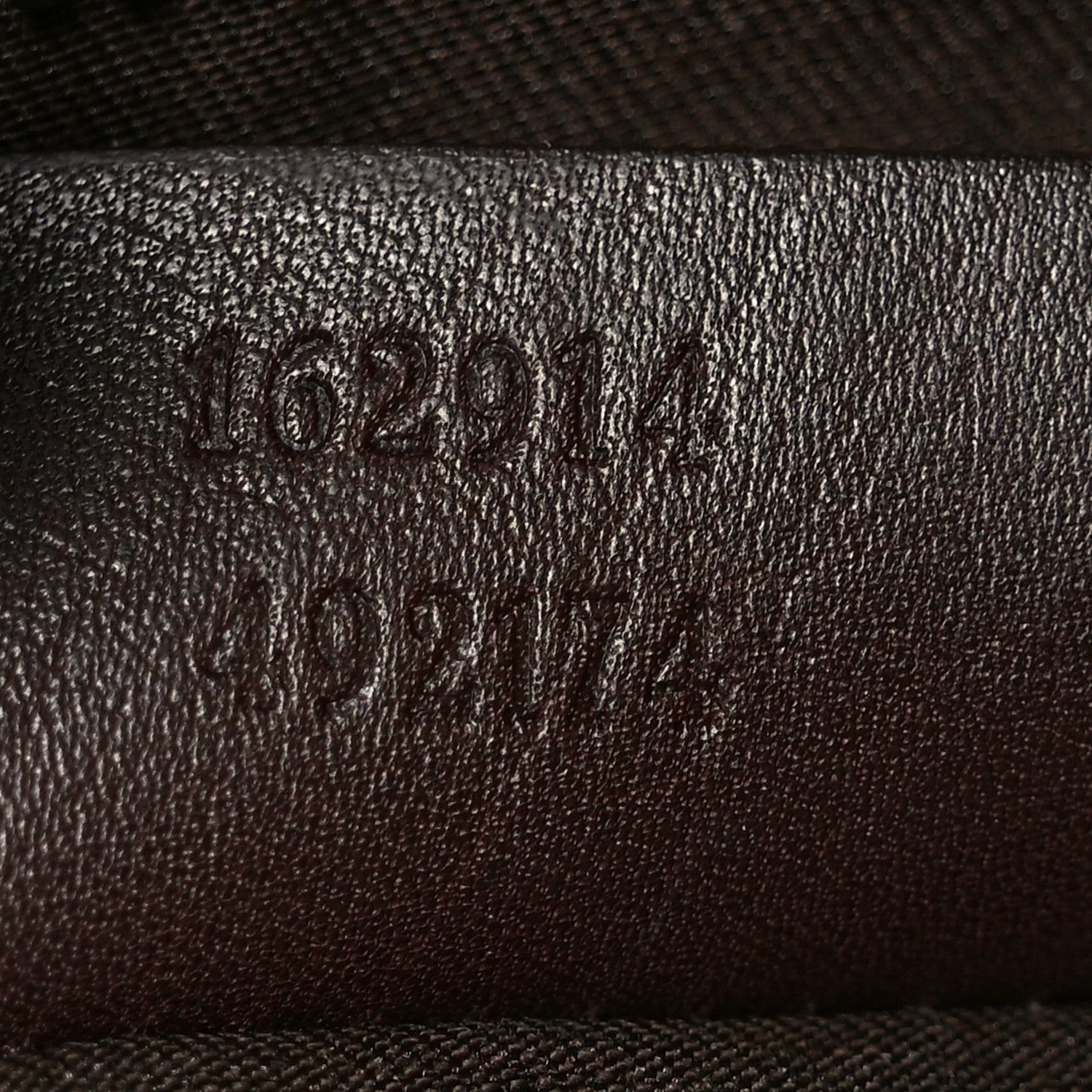 Guccissima Flat Messenger Bag Brown Dark Brown