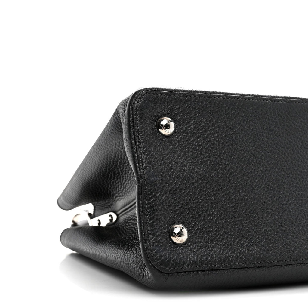 Taurillon Capucines MM Platino