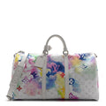 Monogram Watercolor Keepall Bandouliere 50 Multicolor
