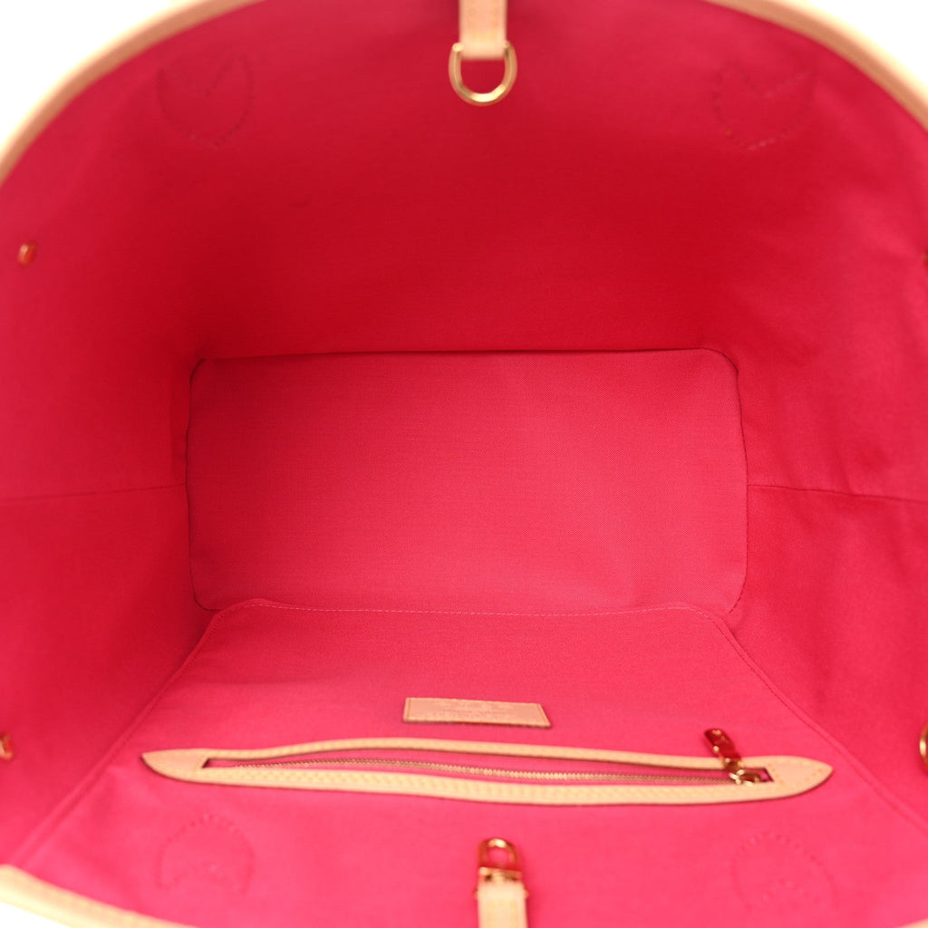 LV X TM Monogram Flowers Neverfull MM