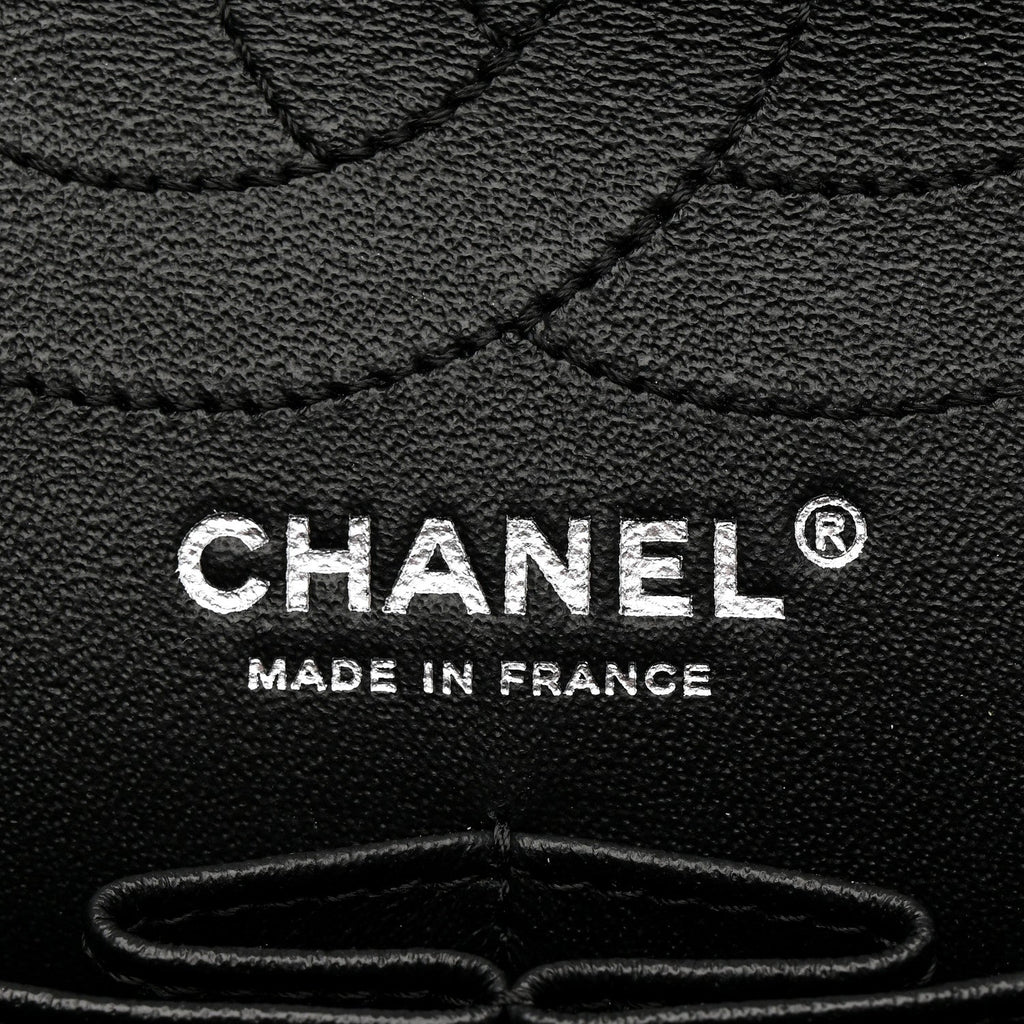 Aged Calfskin Quilted 2.55 Reissue 226 Flap So Black
