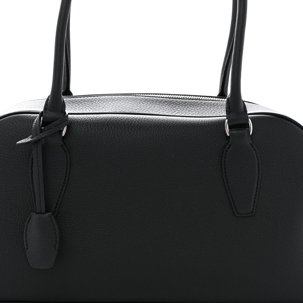 Grained Calfskin EW India Black