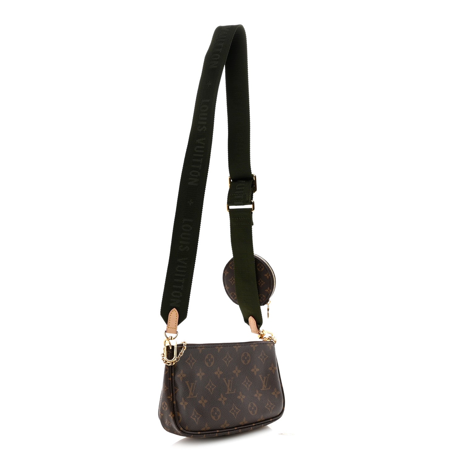 Monogram Multi Pochette Accessories Kaki