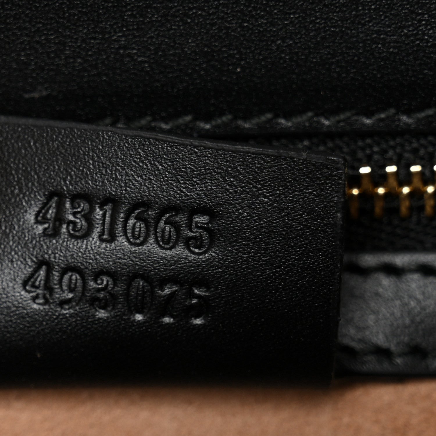 Guccissima Signature Medium Sylvie Top Handle Bag Black
