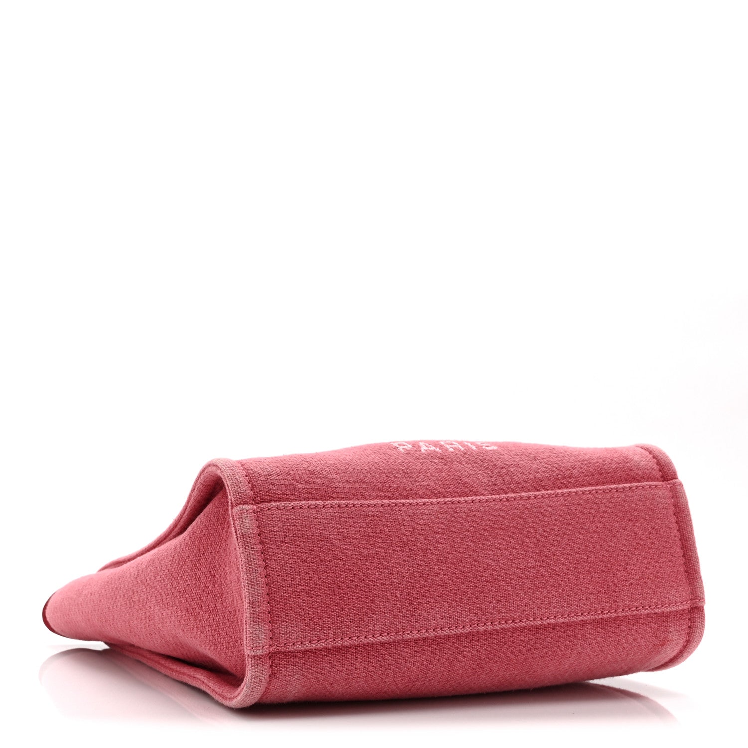 Canvas Mini Deauville Tote Red
