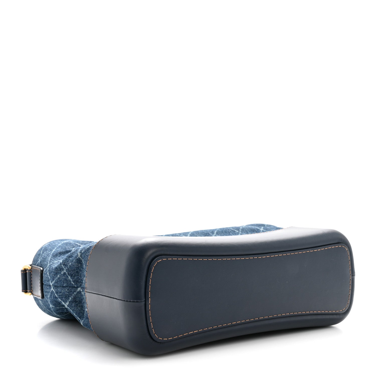 Denim Calfskin Medium Gabrielle Hobo Blue