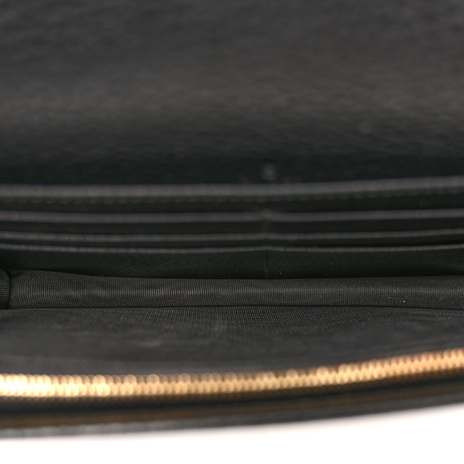 Dollar Calfskin Mini GG Marmont Chain Wallet Black
