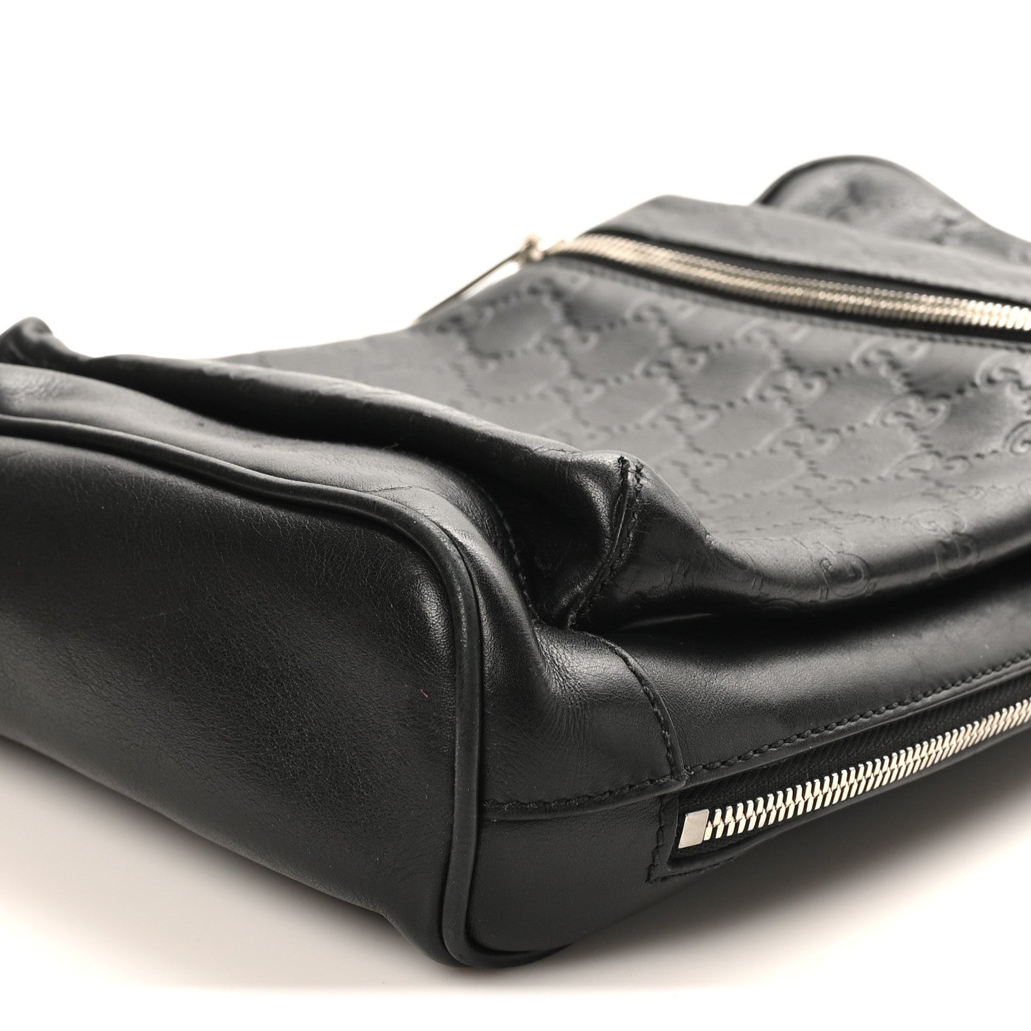 Guccissima Sling Backpack Black
