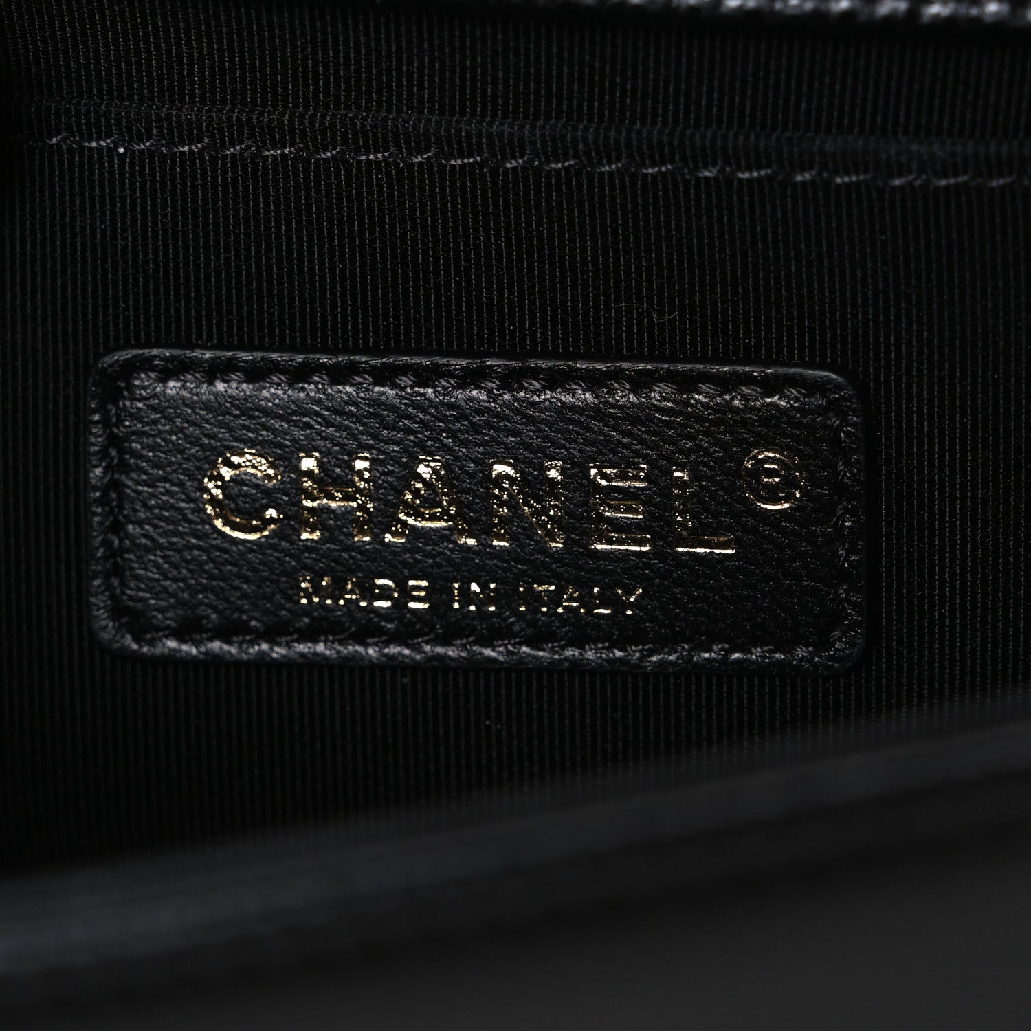 Caviar Quilted Small Boy Flap Black