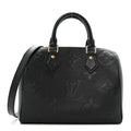 Empreinte Monogram Giant Speedy Bandouliere 25 Black
