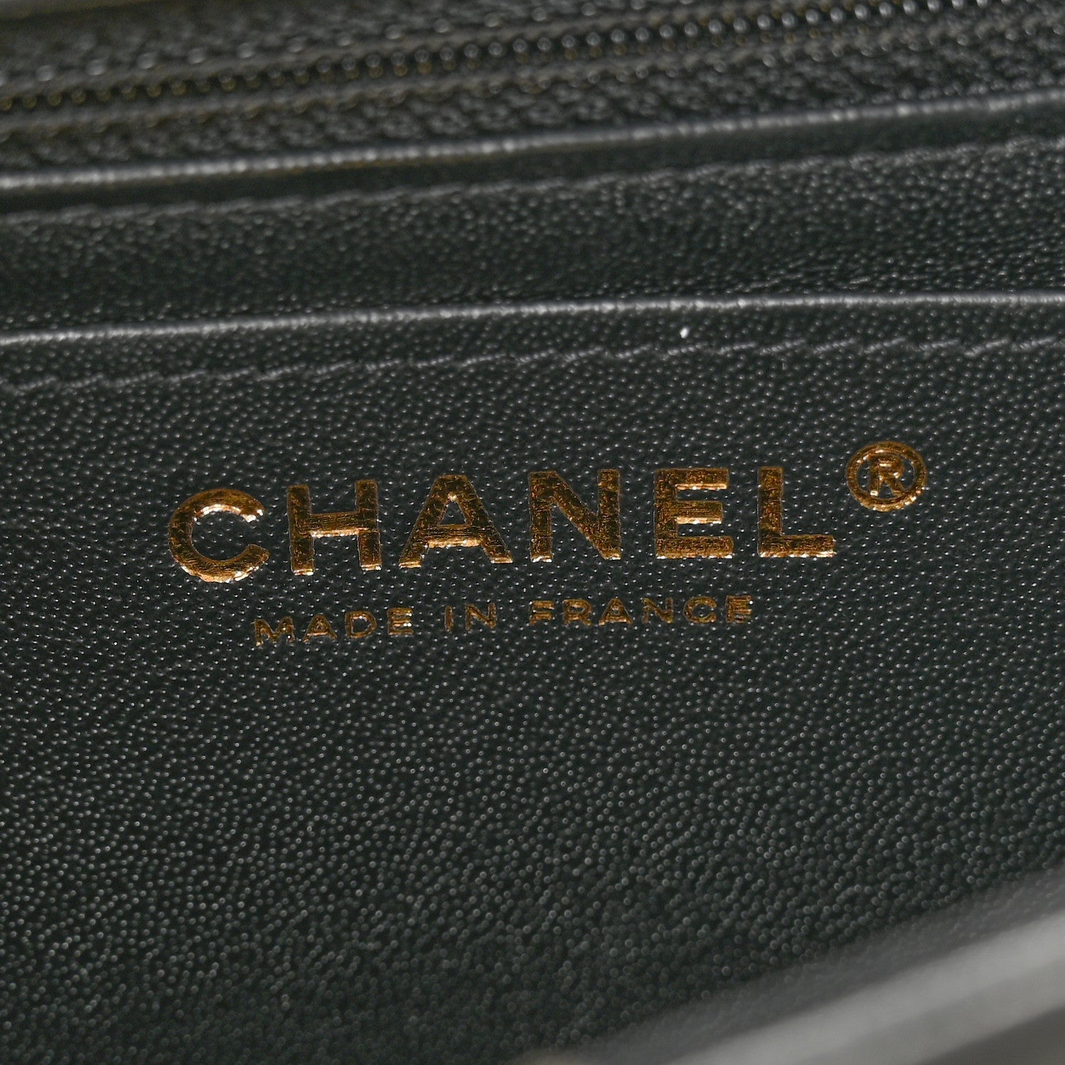Lambskin Quilted Mini Rectangular Flap Black