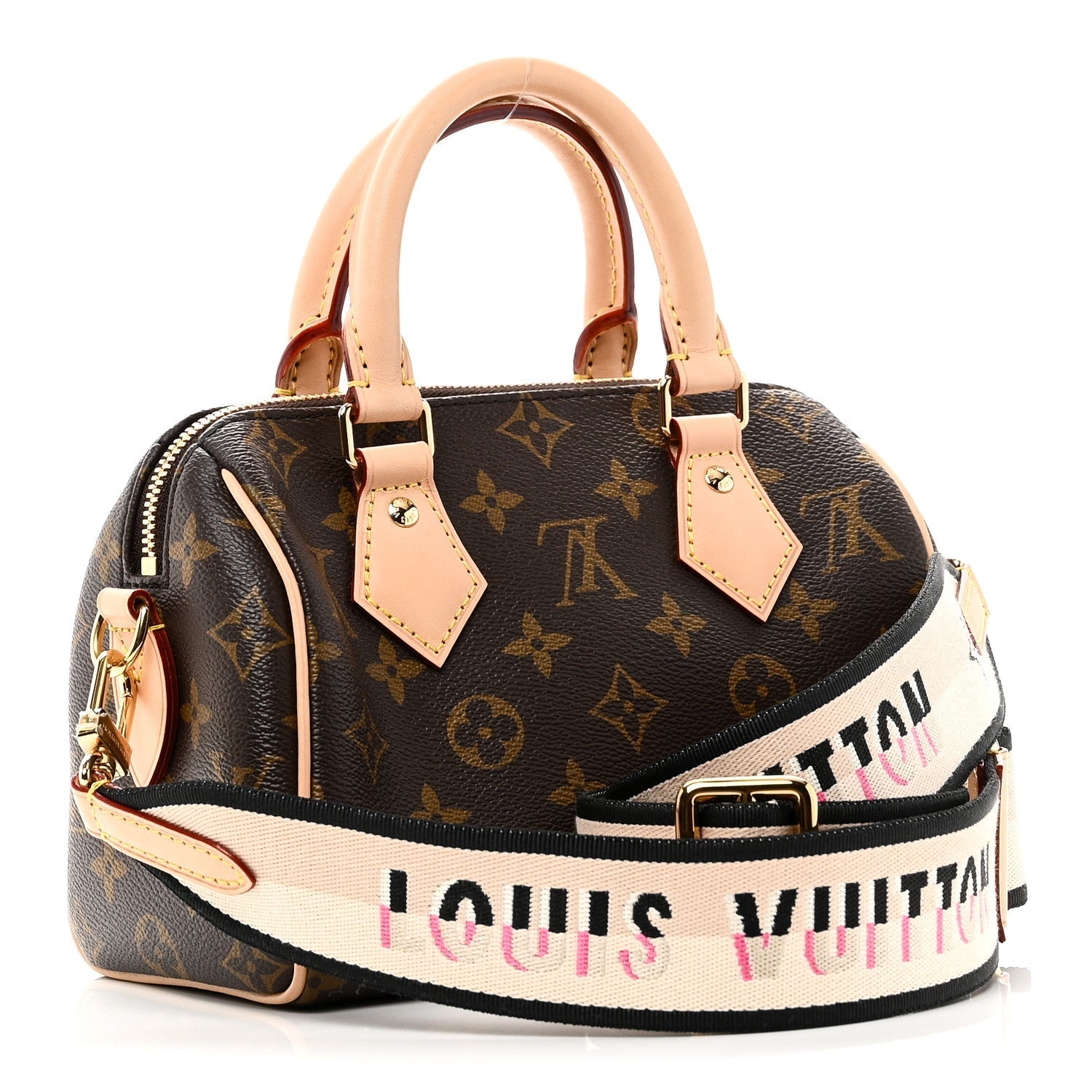 Monogram Speedy Bandouliere 20 Black
