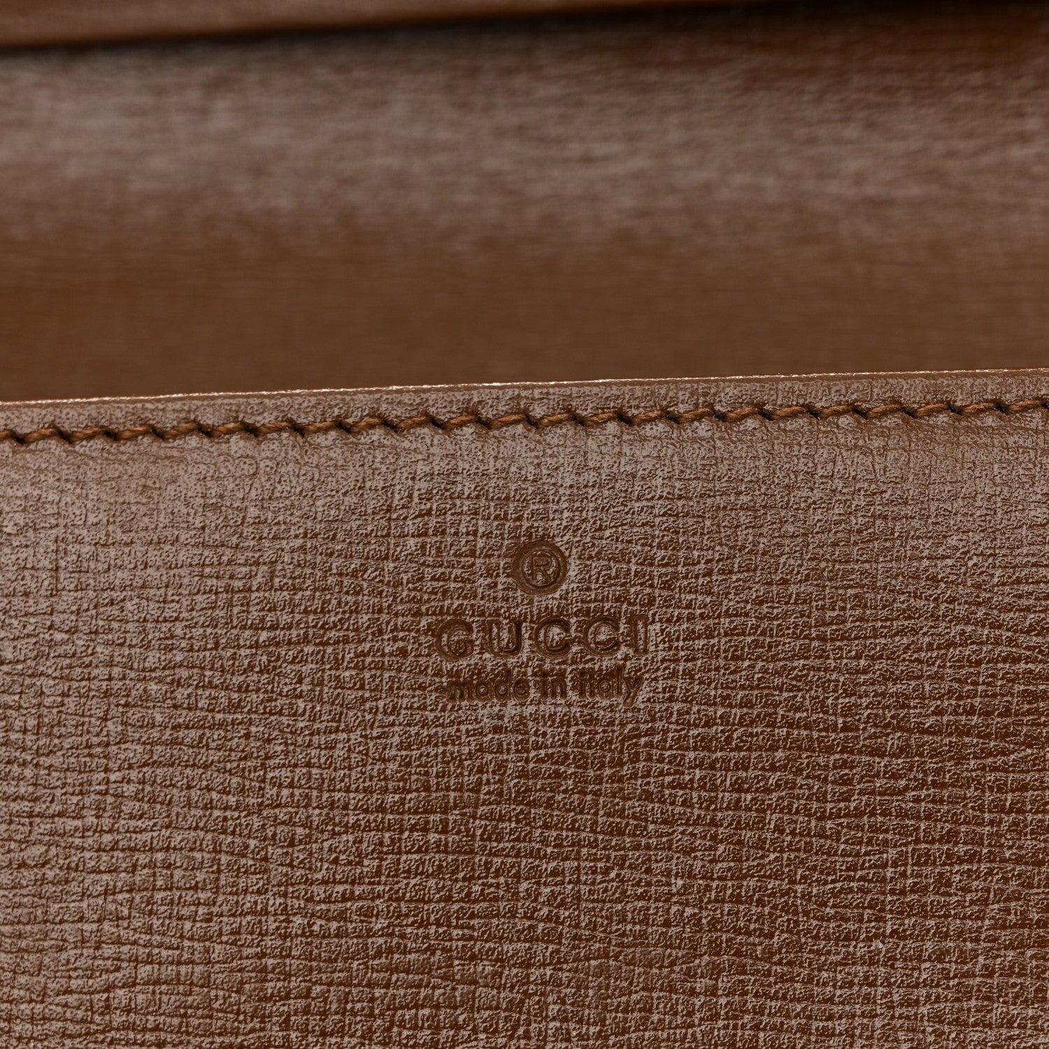 GG Supreme Monogram Azalea Calfskin Horsebit 1955 Wallet On Chain Beige Ebony Brown Sugar