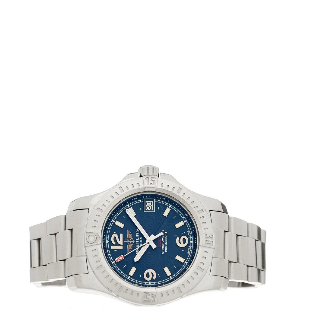 Stainless Steel 36mm Colt Quartz Watch Blue A74389