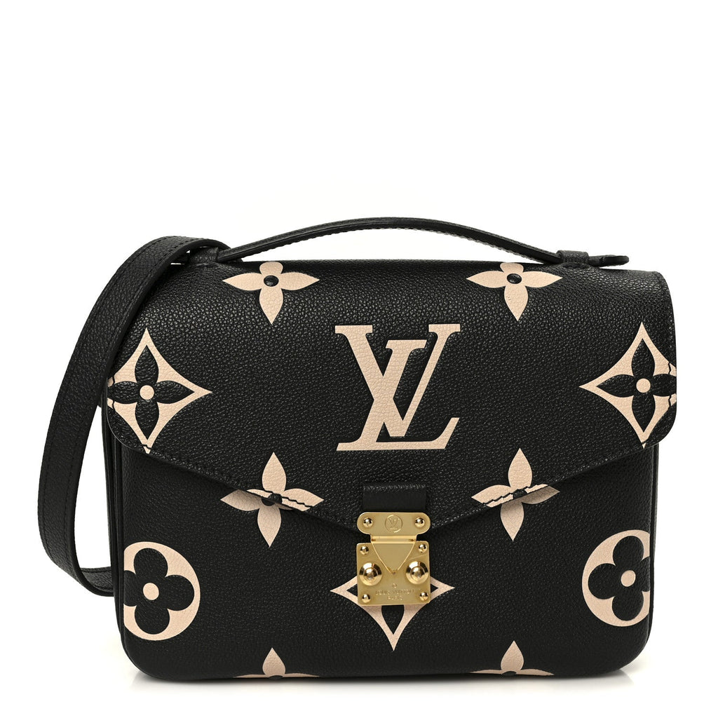 Empreinte Monogram Giant Pochette Metis Black Beige