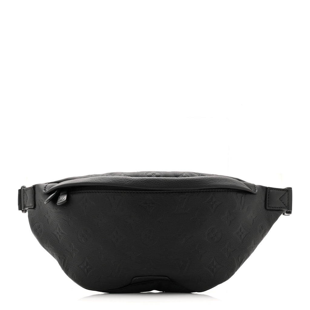 Calfskin Monogram Shadow Discovery Bumbag Black