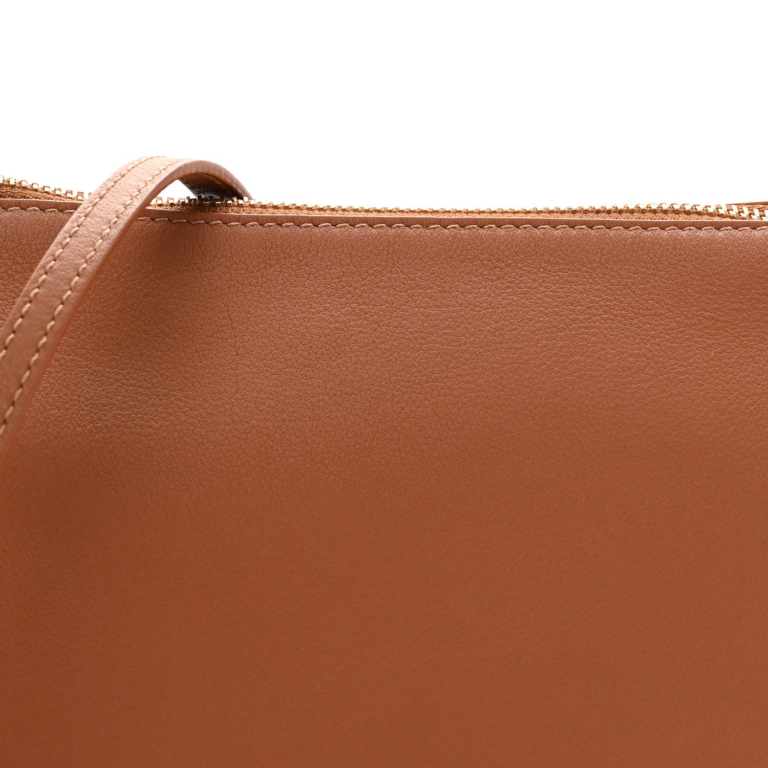 Calfskin Mini Hammock Hobo Tan