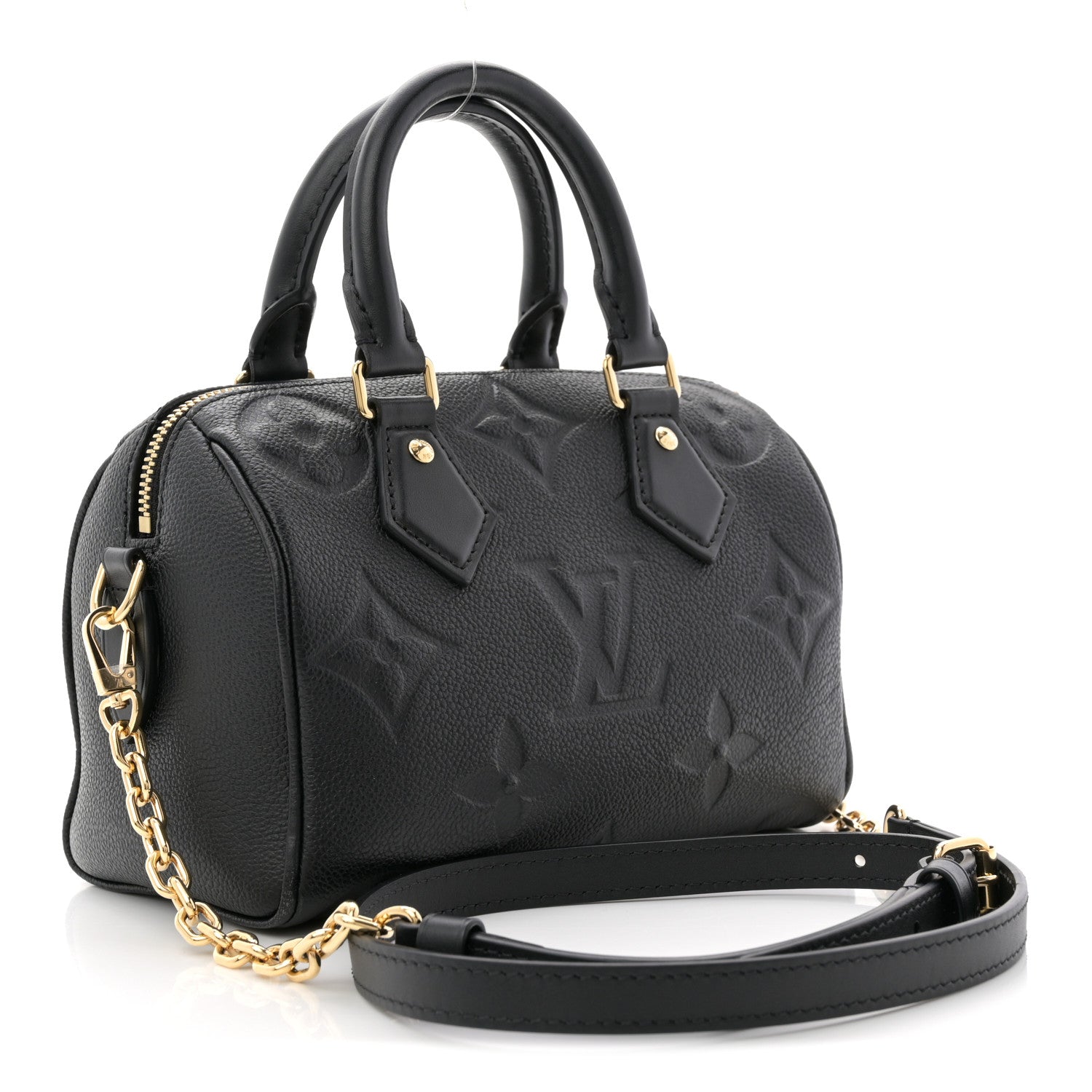 Empreinte Monogram Giant Speedy Bandouliere 20 Black