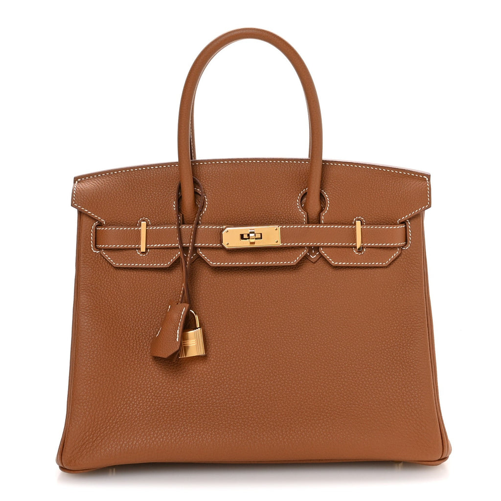 Togo Birkin 30 Gold