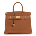 Togo Birkin 30 Gold