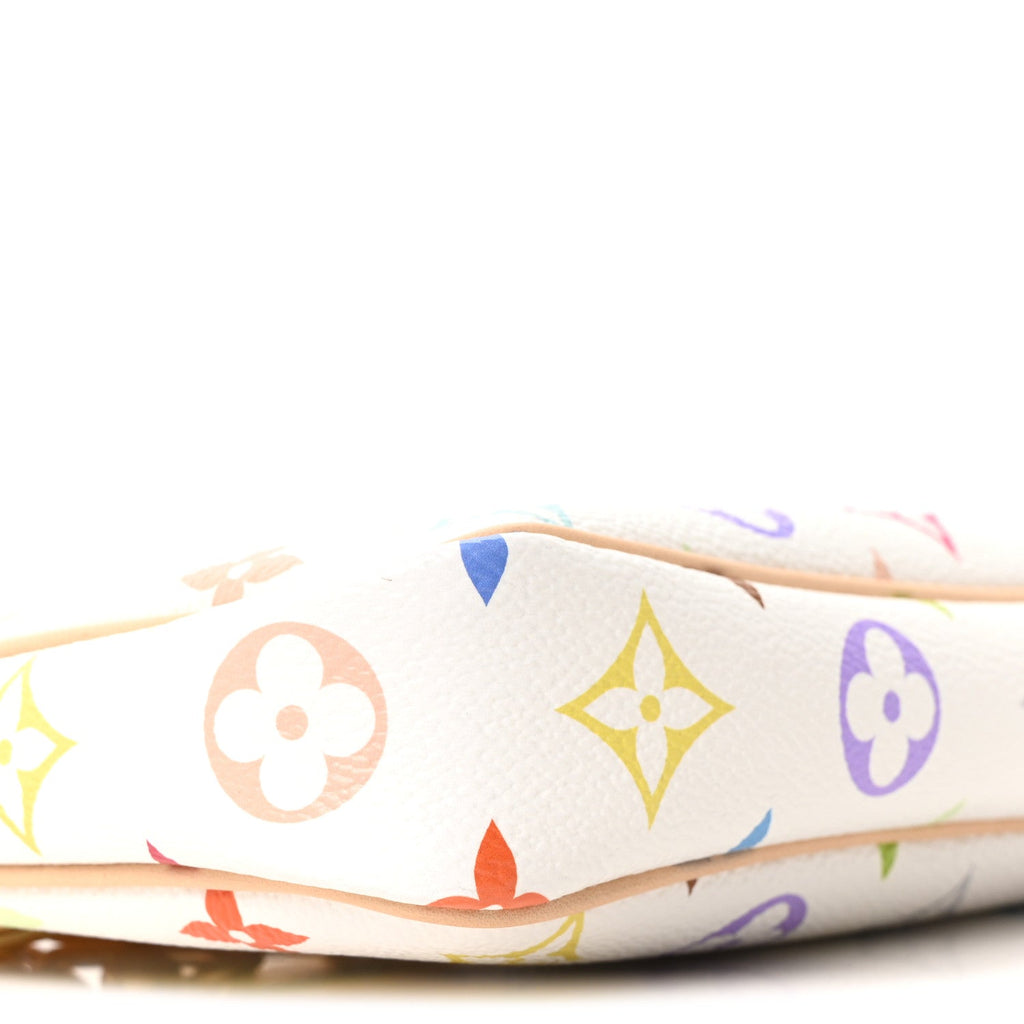 LV X TM Monogram Multicolor Pochette Accessories White