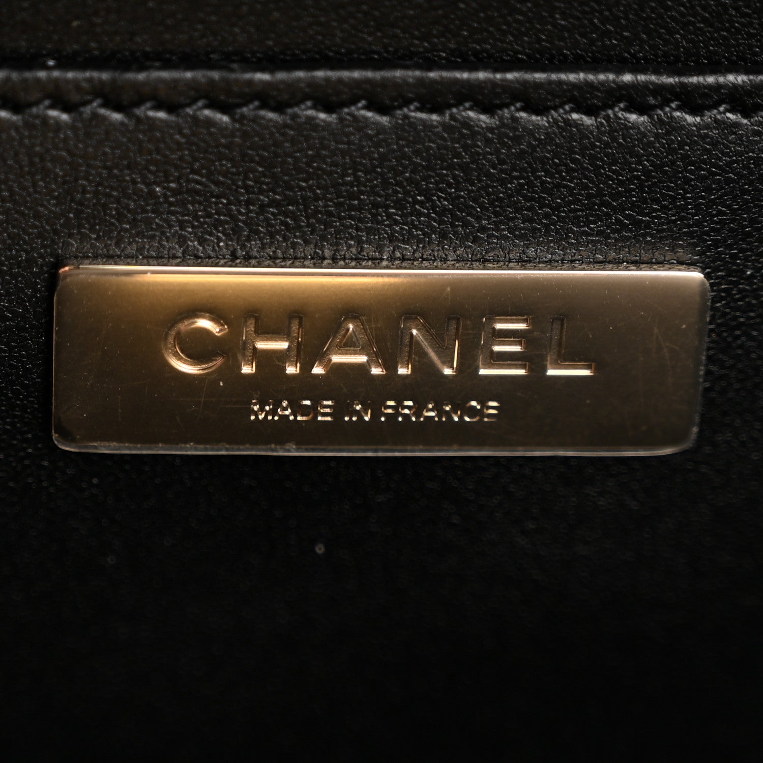 Lambskin Quilted Coco Click Bag Black