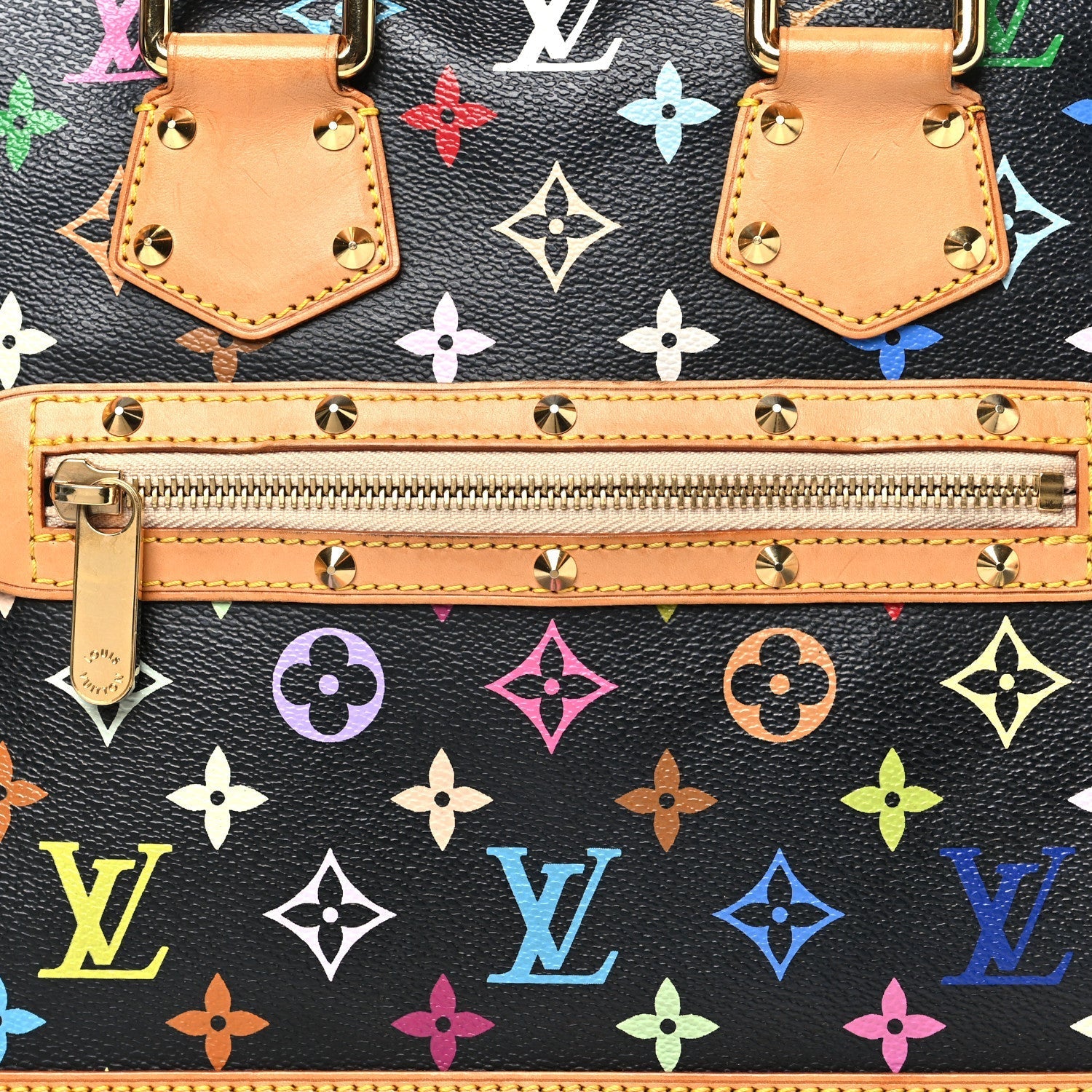 Monogram Multicolor Alma PM Black