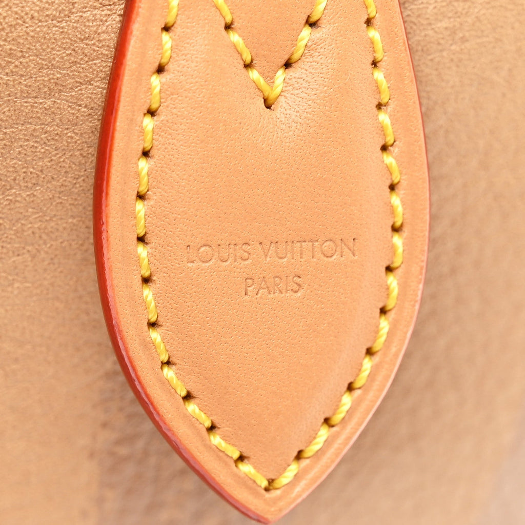 Calfskin Washed Stripes Speedy P9 Bandouliere 20 Camel