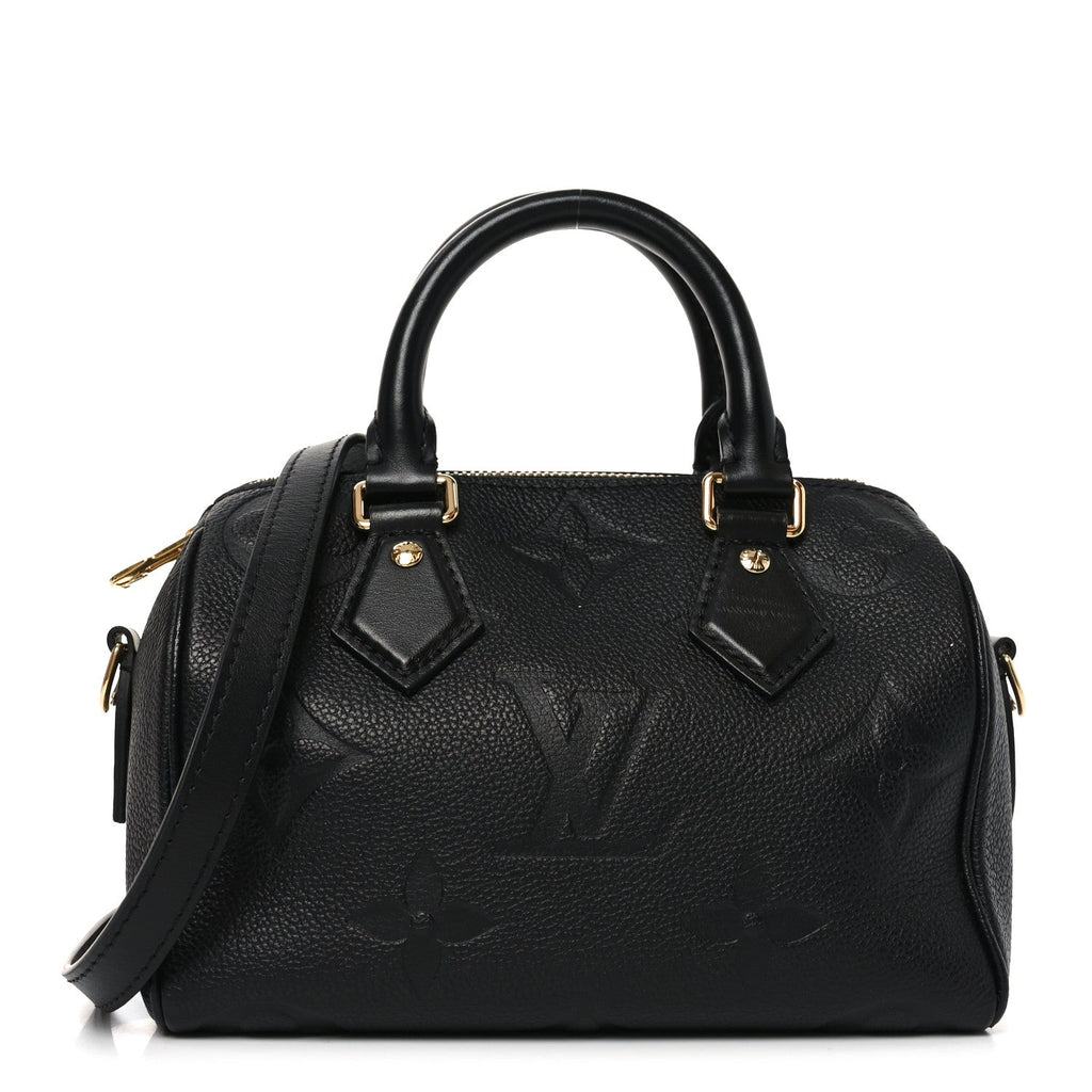 Empreinte Monogram Giant Speedy Bandouliere 20 Black