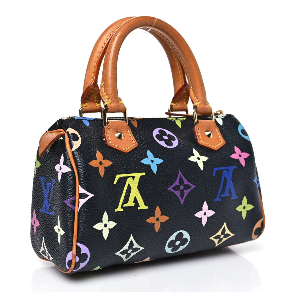 Monogram Multicolor Mini Sac HL Speedy Black