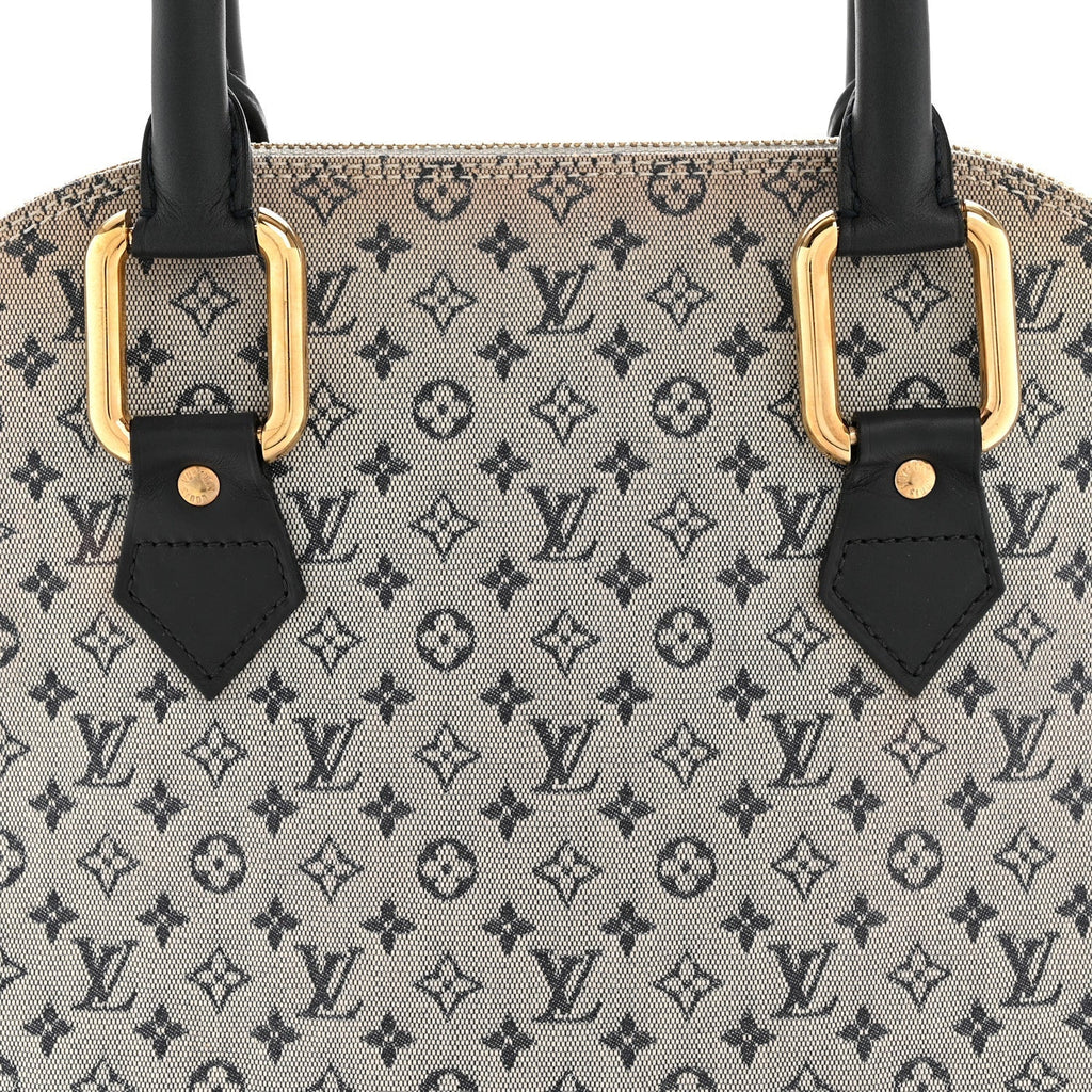 Mini Monogram Alma Haut Tote Blue