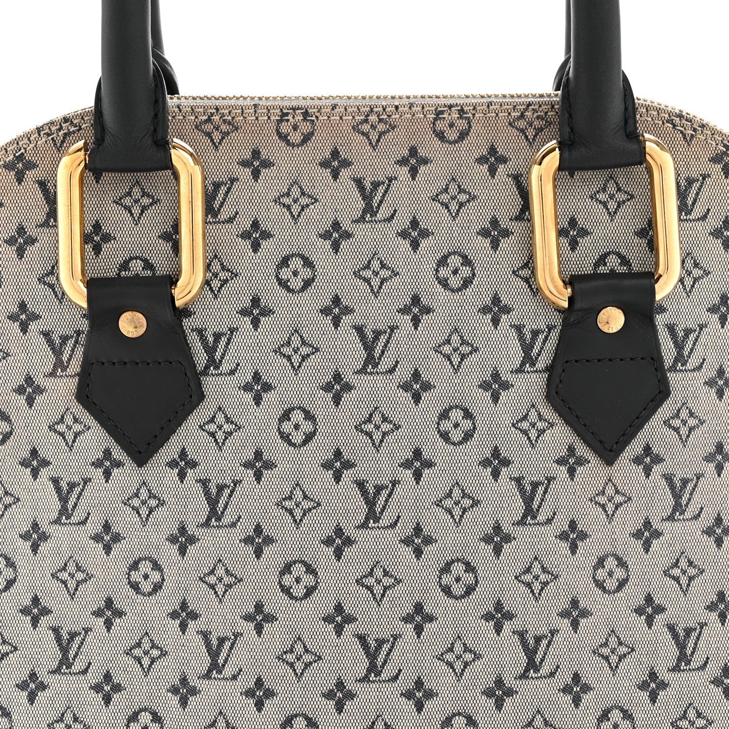 Mini Monogram Alma Haut Tote Blue