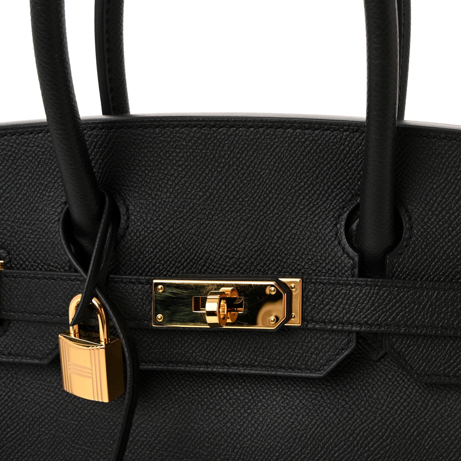 Epsom Birkin 30 Black