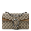 GG Supreme Monogram Small Dionysus Shoulder Bag Taupe