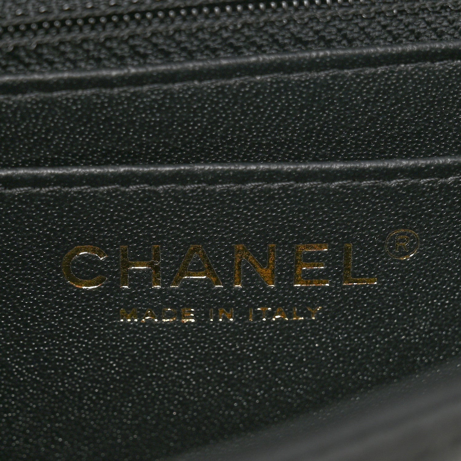 Lambskin Quilted Mini Rectangular Flap Black