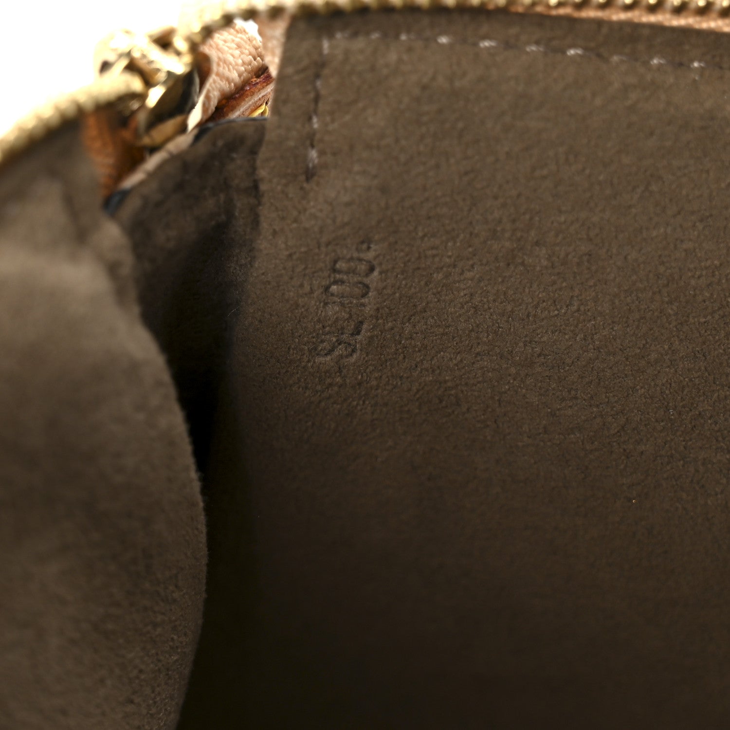 Monogram Multicolor Pochette Accessories Black
