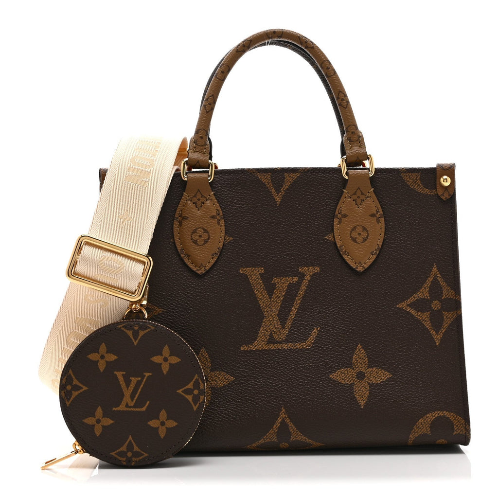 Reverse Monogram Giant Onthego PM