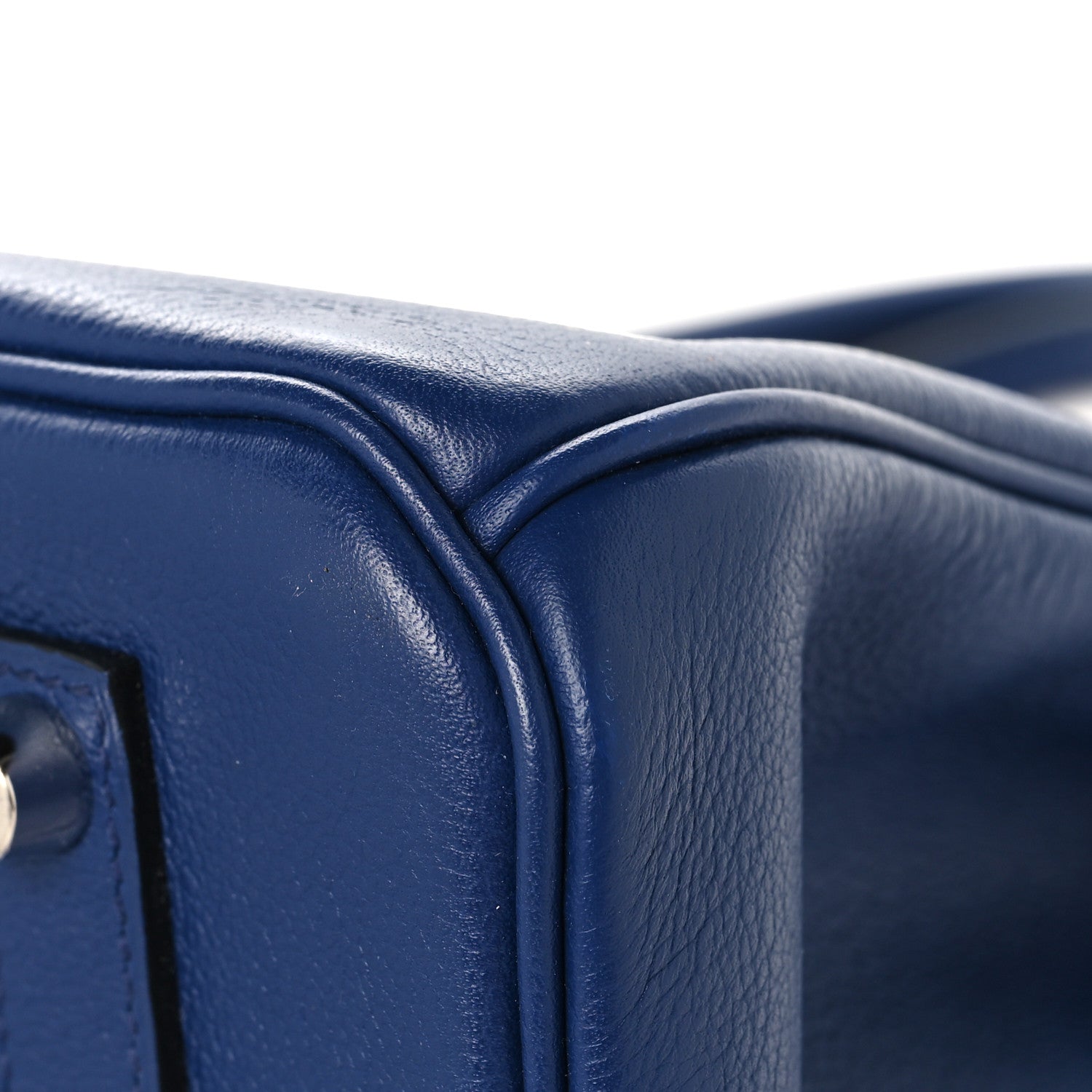 Taurillon Novillo Sea Surf Birkin 35 Bleu Saphir