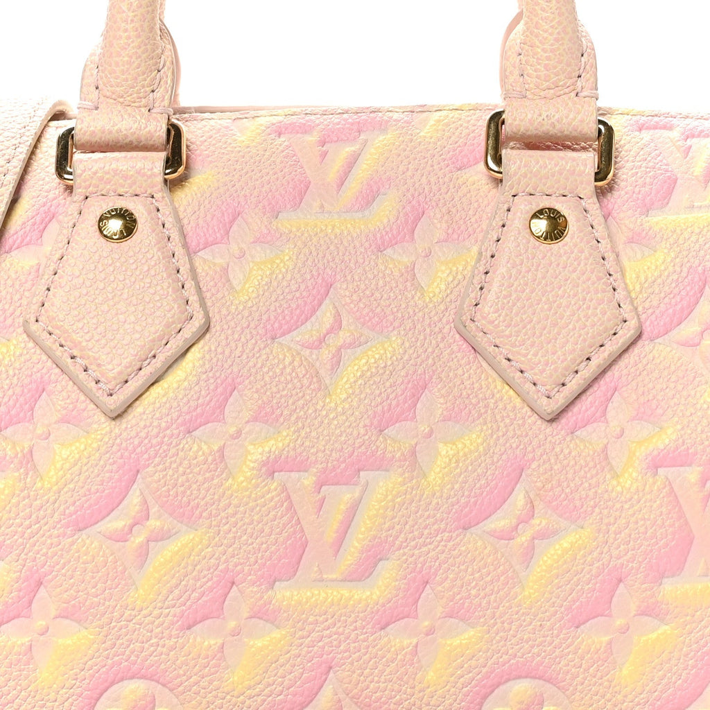 Empreinte Monogram Summer Stardust Speedy 20 Pink