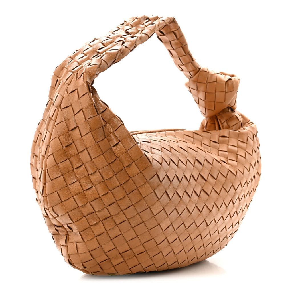 Nappa Intrecciato Small Jodie Caramel