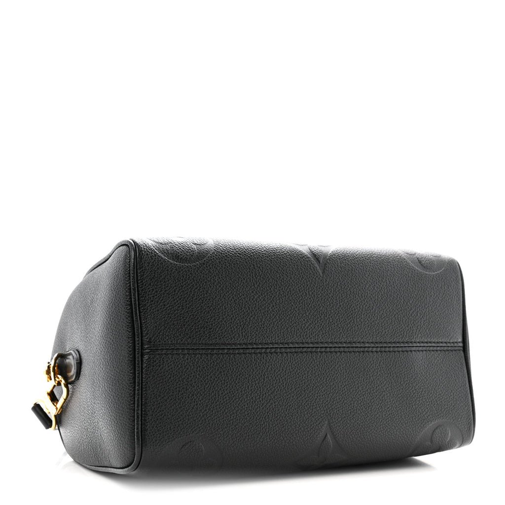 Empreinte Monogram Giant Speedy Bandouliere 25 Black