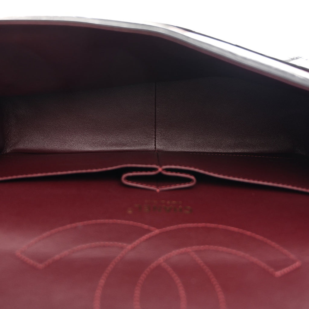 Aged Calfskin Quilted 2.55 Reissue 227 Flap Black