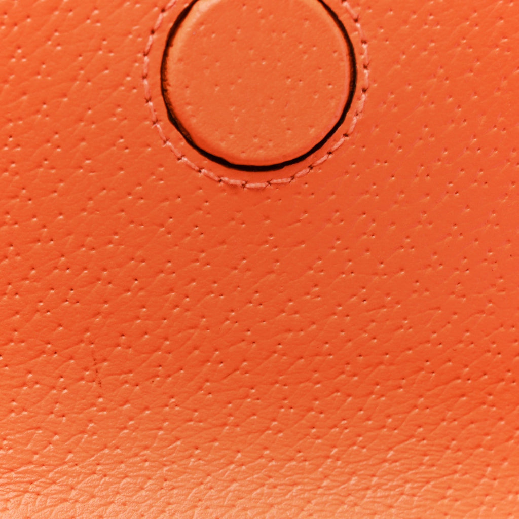 GG Supreme Monogram Web Small Ophidia Belt Bag Beige Ebony Orange Fluo